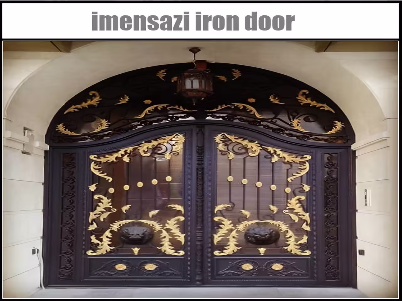 درب آهنی ورودی