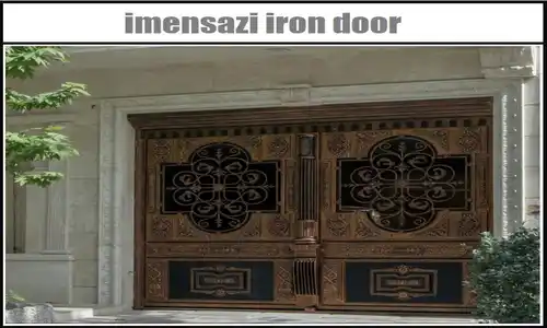 طرح های سفارشی درب فلزی در اصفهان