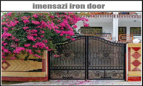 درب آهنی حیاط مازندران