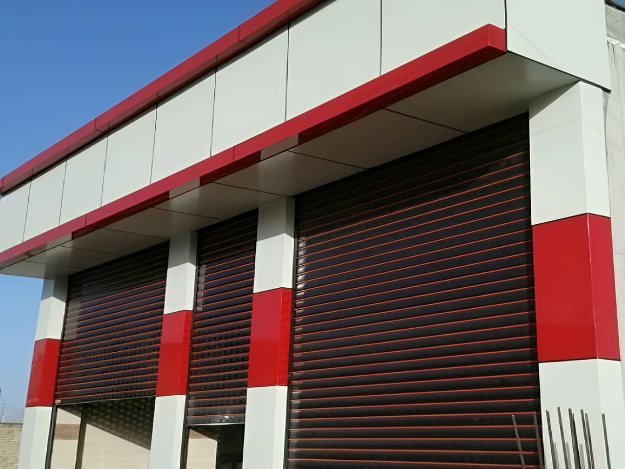 نصب کرکره برقی کنترلی