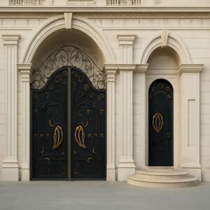 درب پروانه 4 درب فرفورژه مدل پروانه