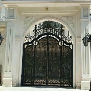 خرید درب حیاط آهنی