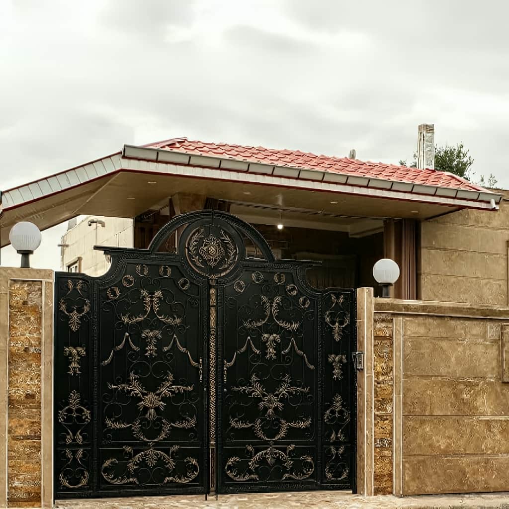 درب ترک 2 درب فرفورژه مدل ترک