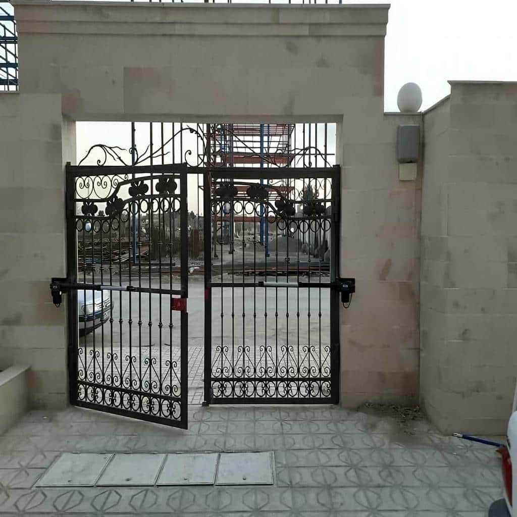 نصب جک درب پارکینگ تراز دقیق در رفسنجان