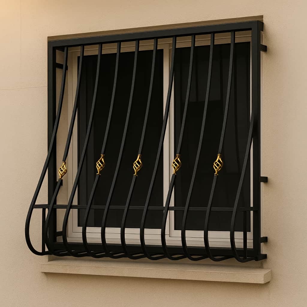 قیمت حفاظ پنجره فرفورژه در اهواز