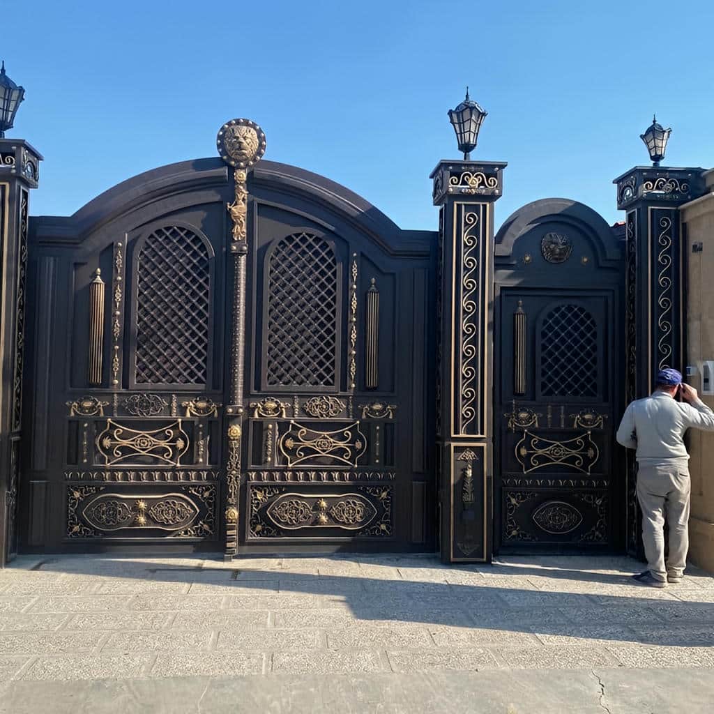 کارخانه درب حیاط پروفیل سنگین در فردیس کرج