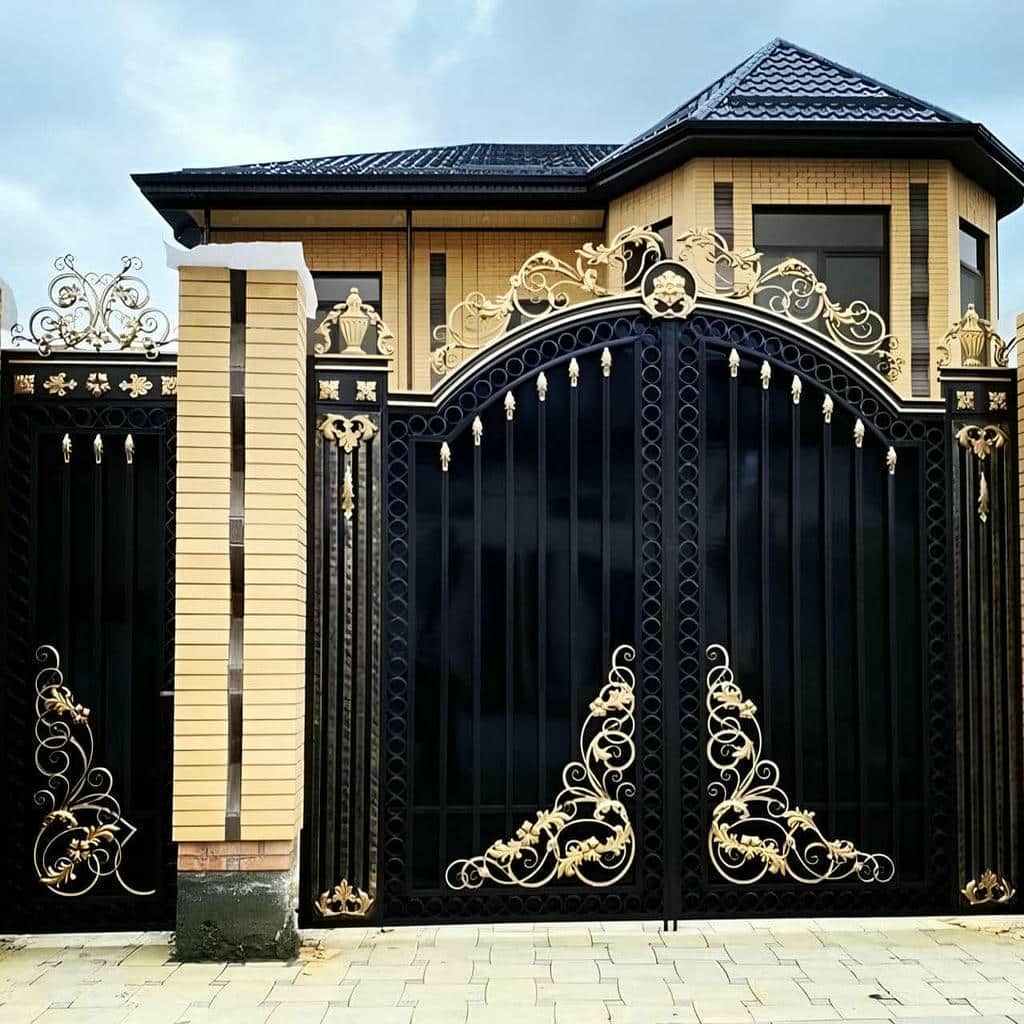 خرید درب حیاط دو لنگه در بندر لنگه