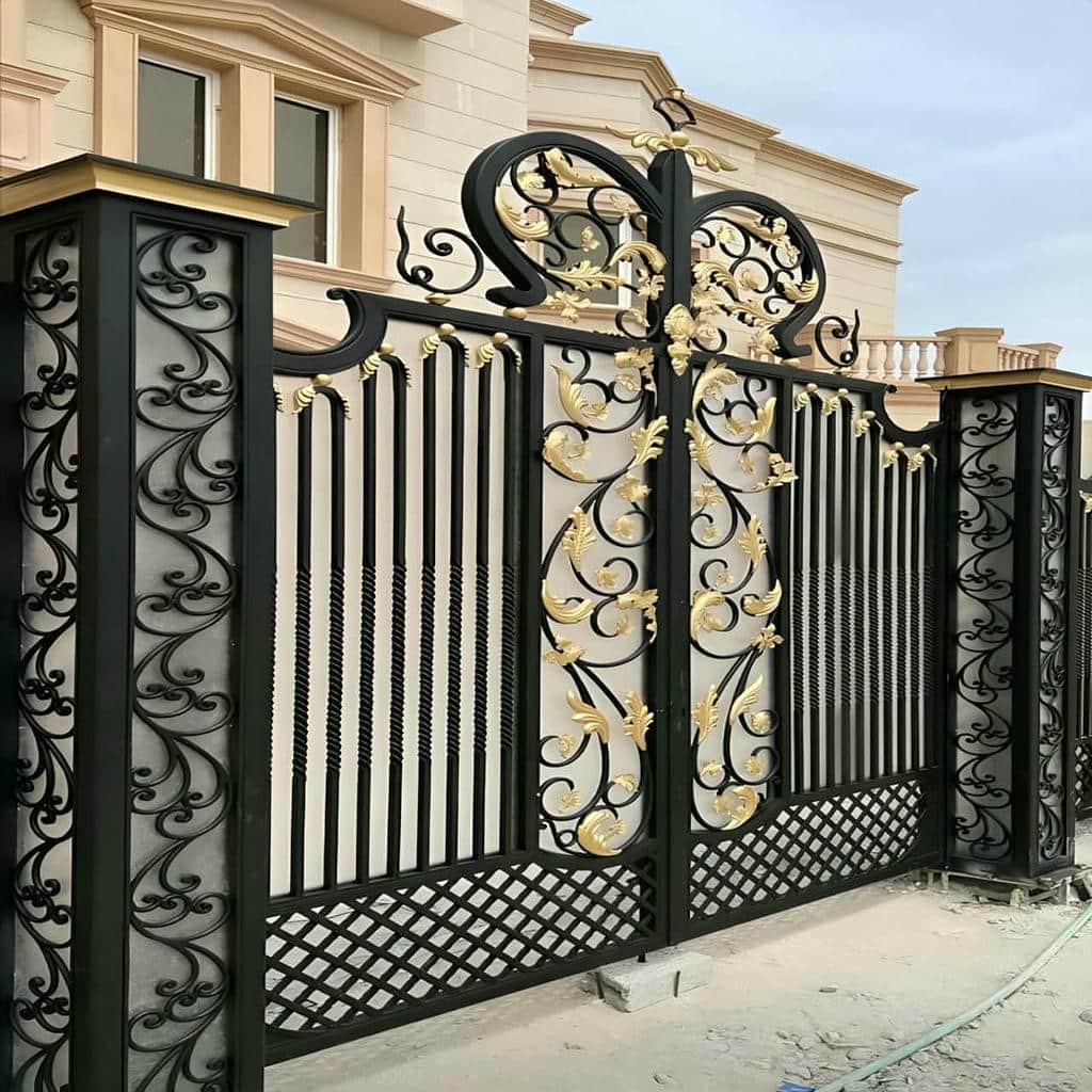فروش درب حیاط مینیمال ساده در بندرعباس