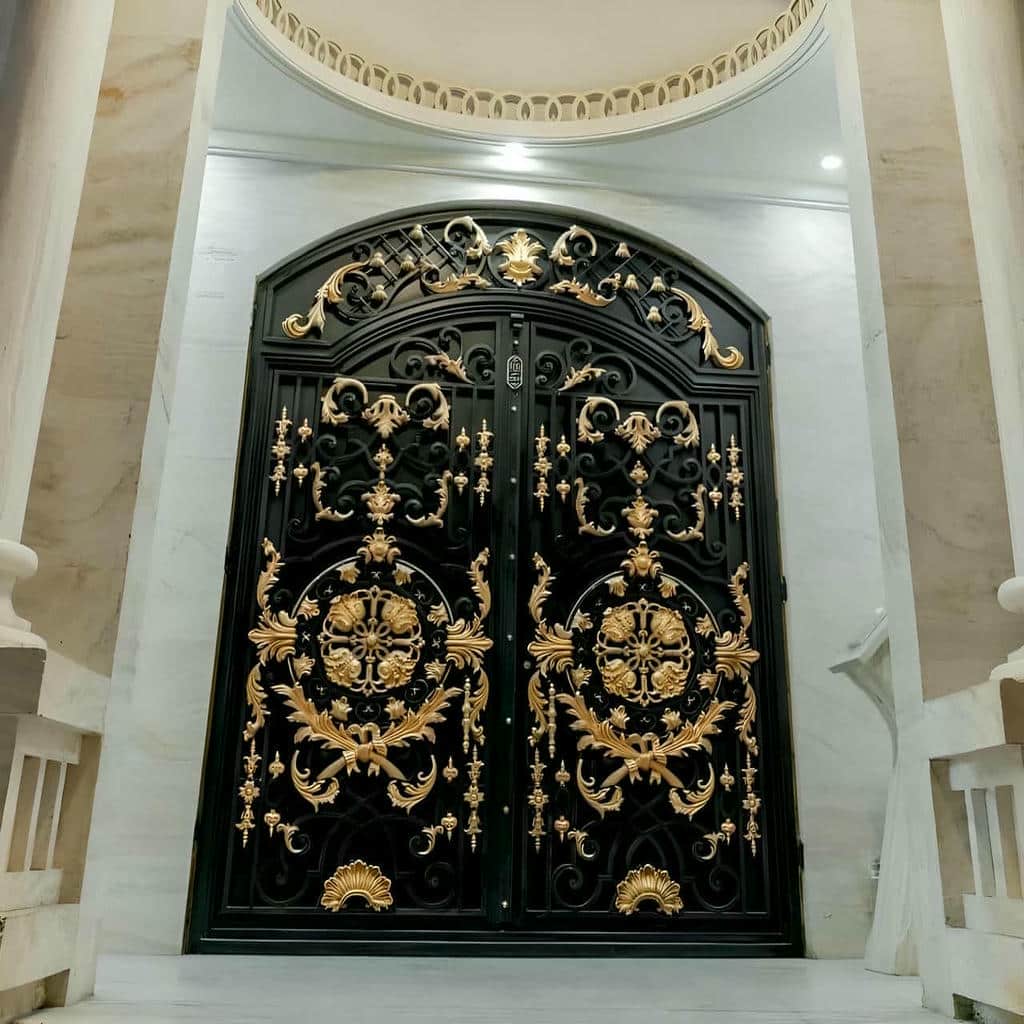 خرید درب حیاط دو لنگه در سنندج