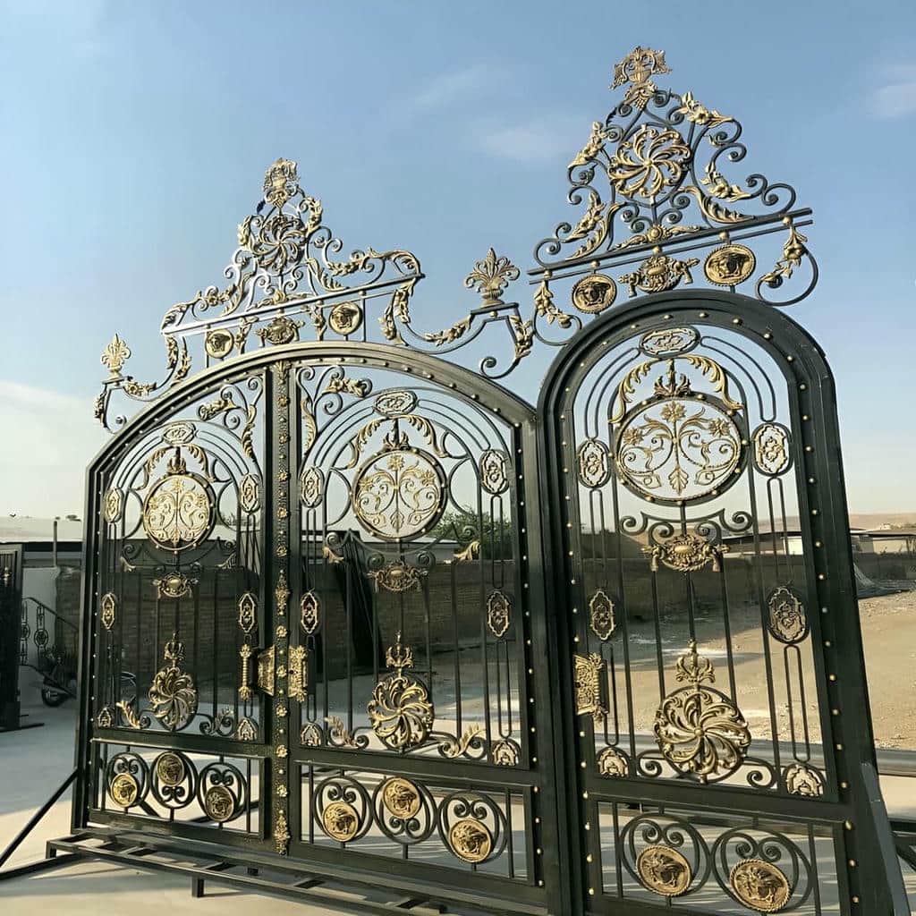 کارخانه درب حیاط پروفیل سنگین در ملارد