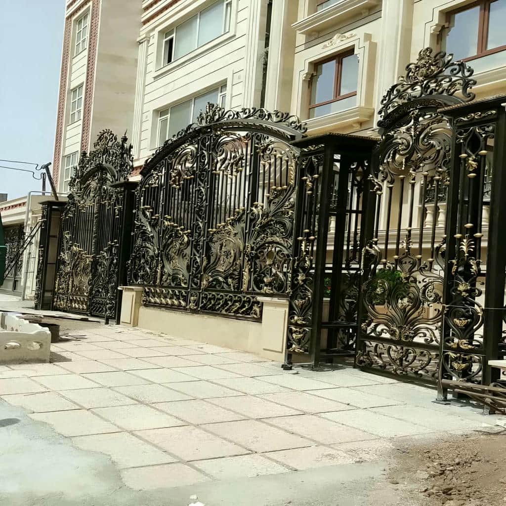 کارخانه درب حیاط پروفیل سنگین در ایلام