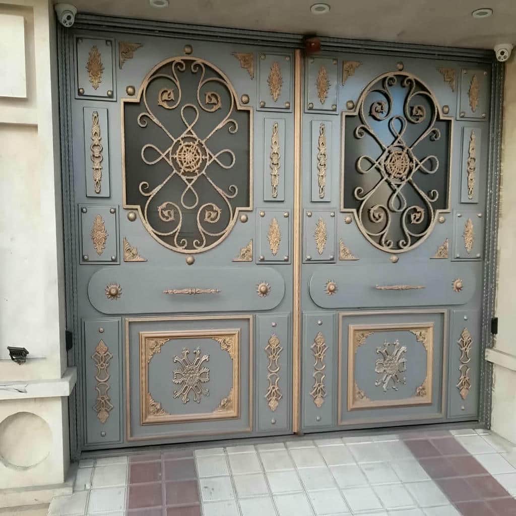 قیمت درب حیاط یراق متناسب در بندر لنگه