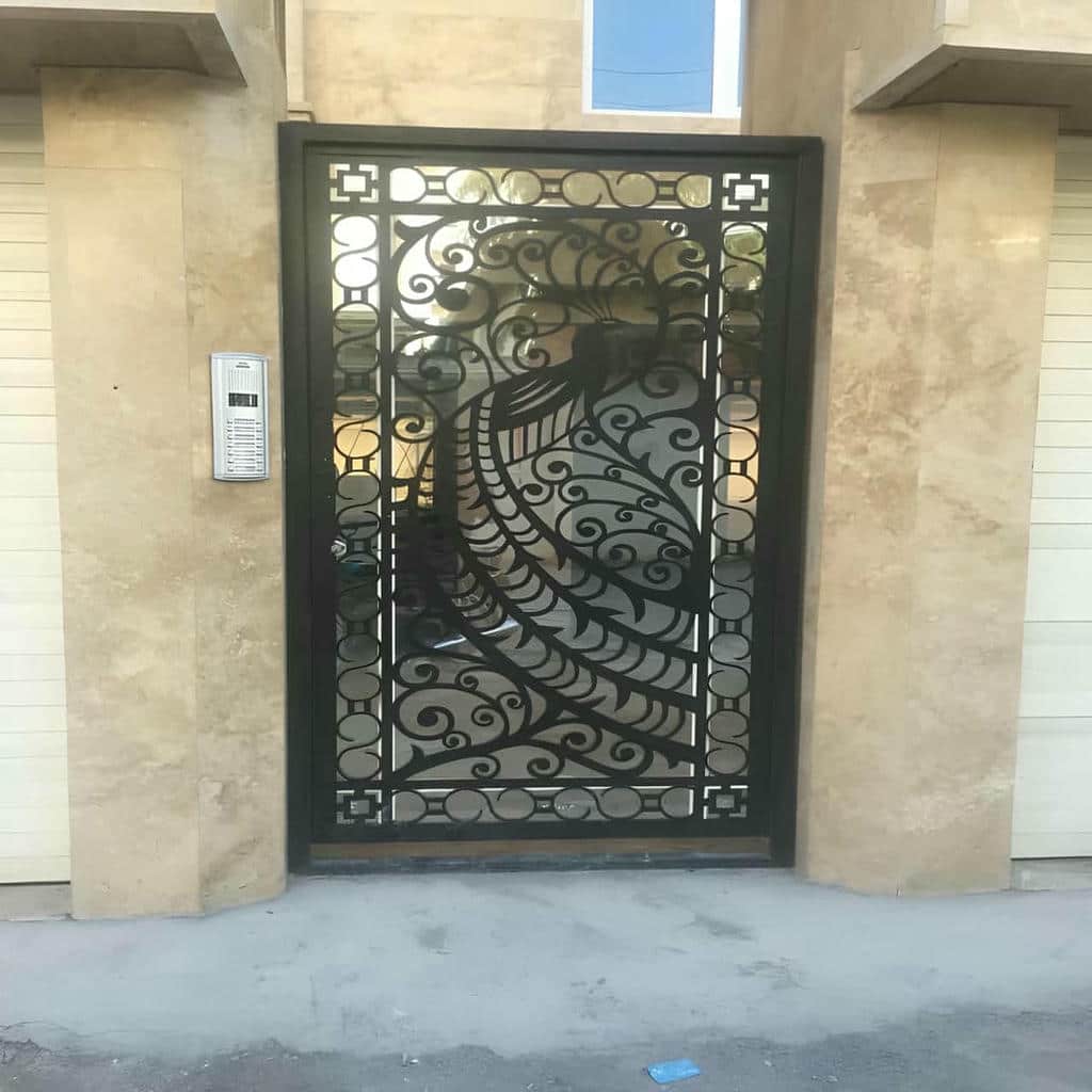 کارخانه درب حیاط پروفیل سنگین در استان گلستان