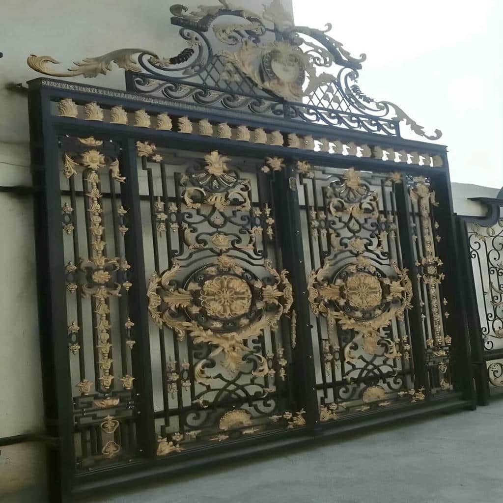 قیمت درب حیاط فرفورژه کلاسیک در ملارد
