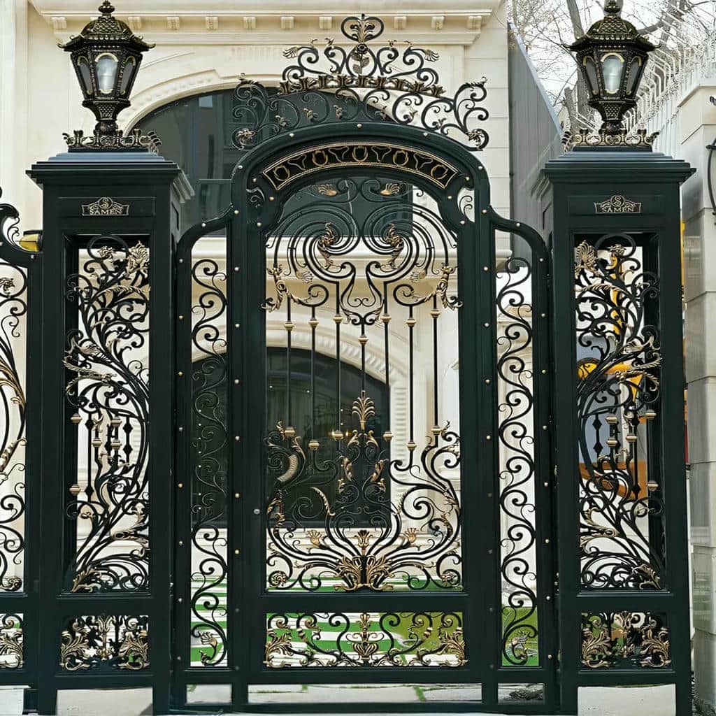 خرید درب حیاط دو لنگه در اصفهان