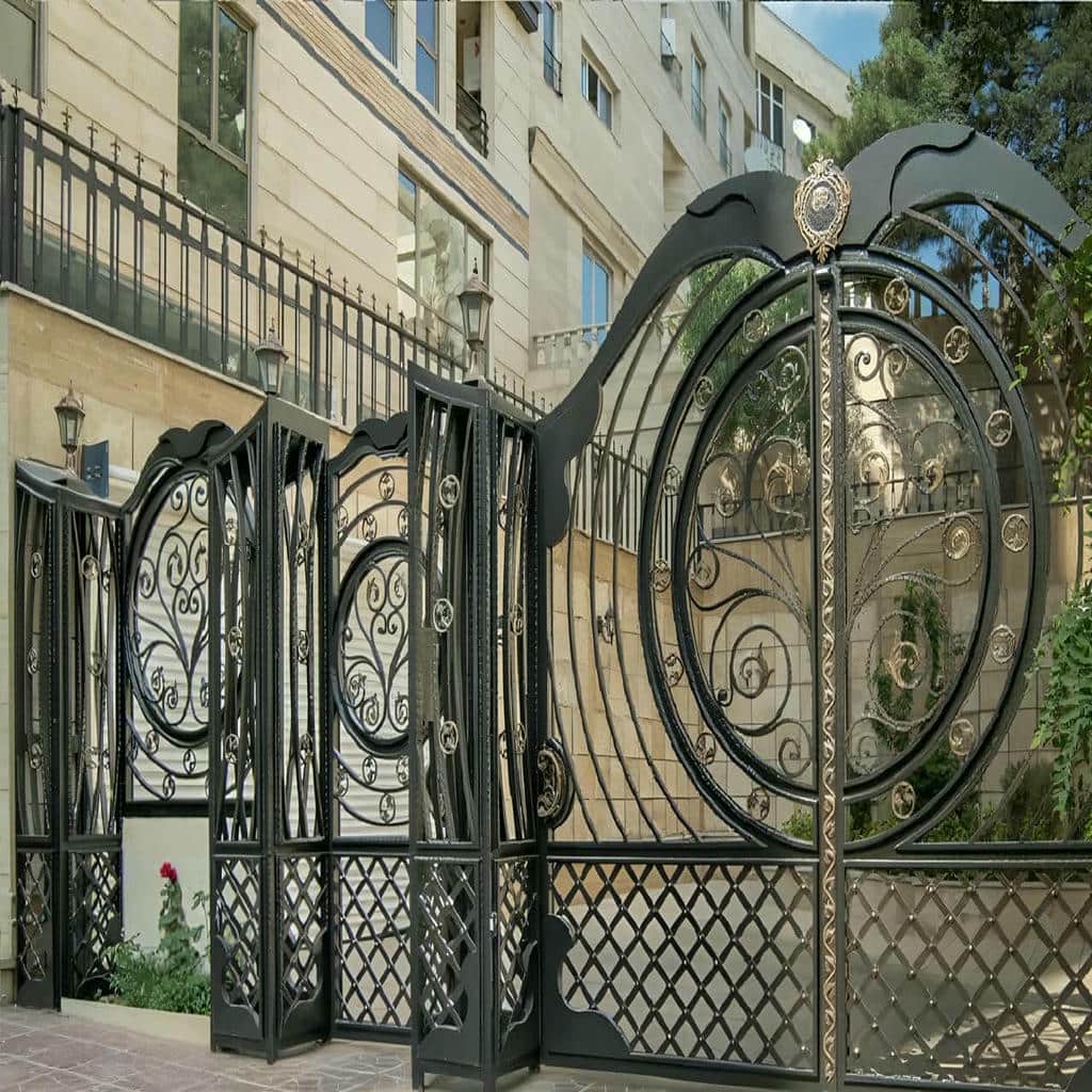 فروش درب حیاط پروفیل سنگین در سیرجان