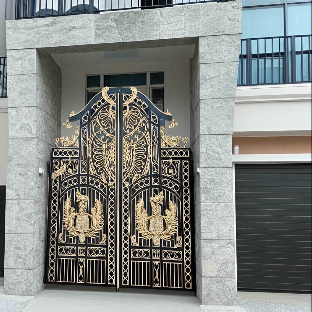 قیمت درب حیاط یراق متناسب در چالوس