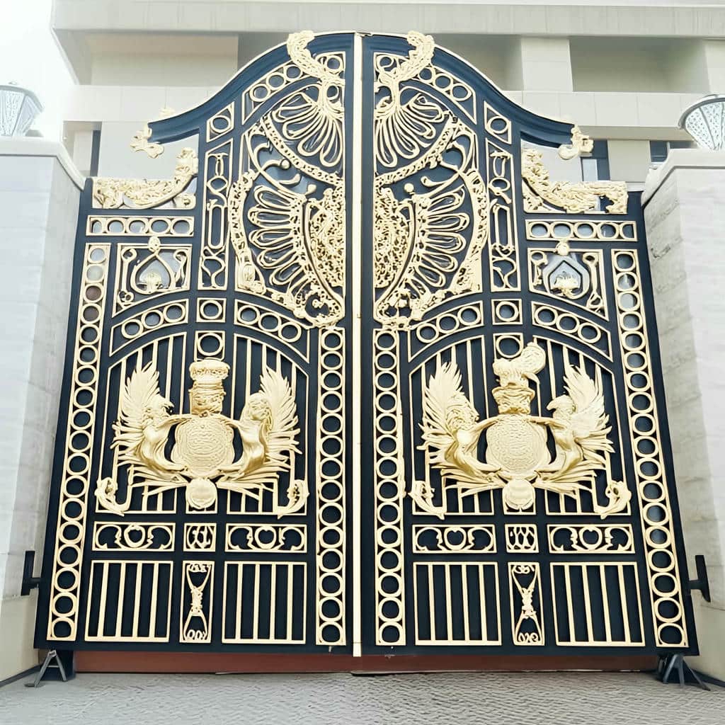 فروش درب حیاط مینیمال ساده در اراک