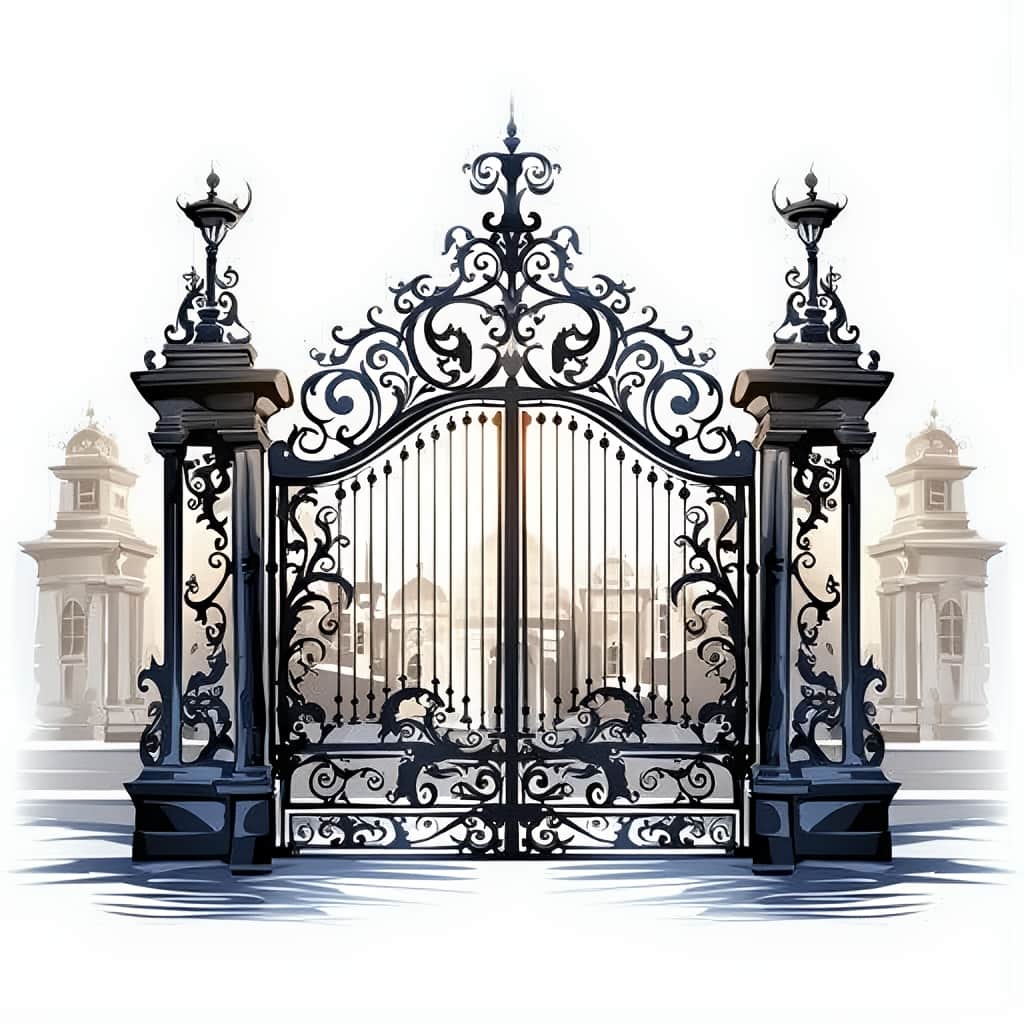 نصب درب حیاط دو لنگه در شهریار