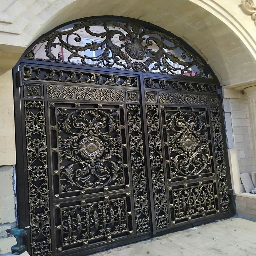 خرید درب حیاط دو لنگه در استان مازندران