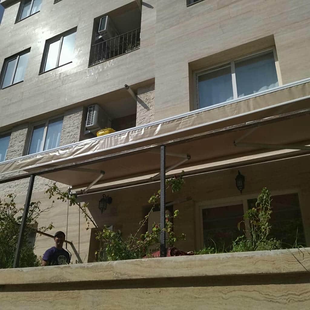 خرید سایبان برقی اتوماتیک در بندر لنگه