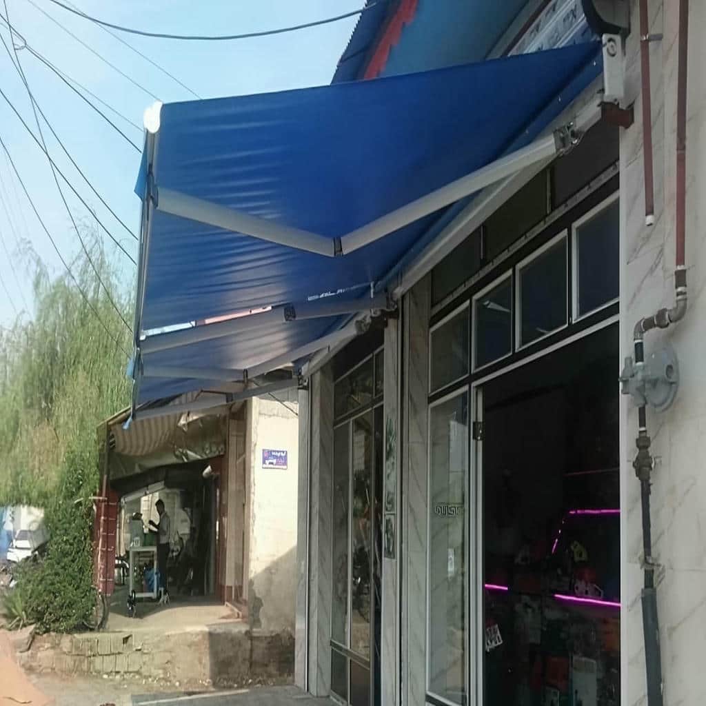 کارخانه سایبان برقی سازه مقاوم در کردان