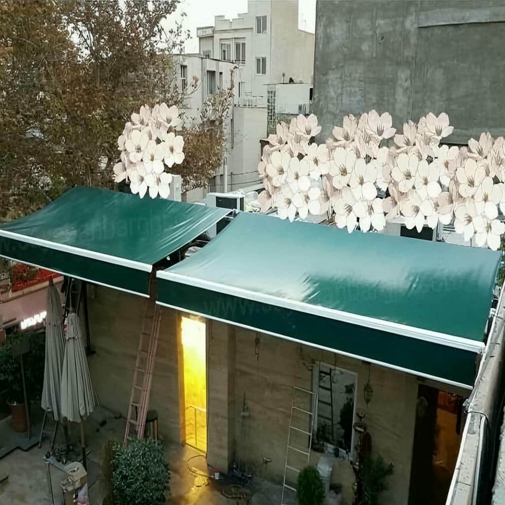 فروش سایبان برقی بالکن در ایلام