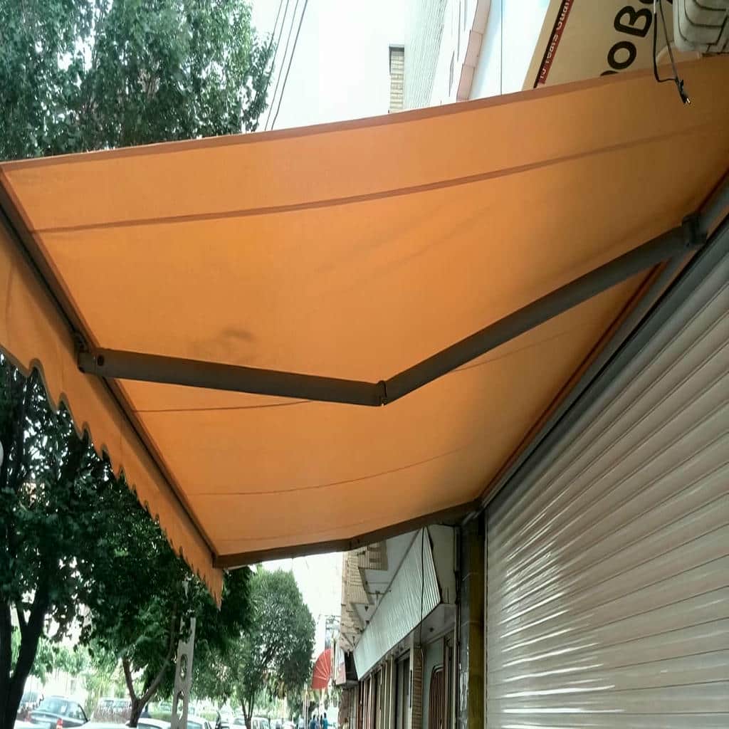 نصب سایبان برقی استاندارد در اشتهارد