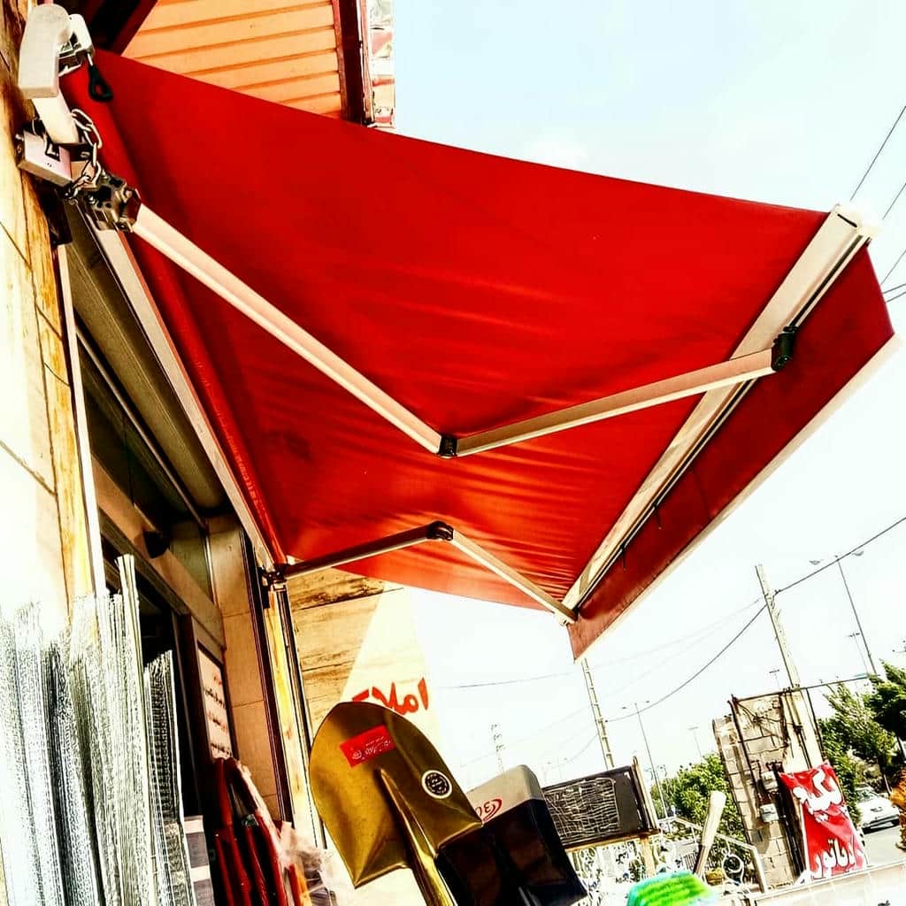 کارخانه سایبان برقی رنگ کوره ای در مهرشهر کرج