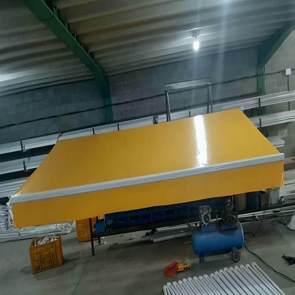 کارخانه سایبان برقی سازه مقاوم در استان مازندران