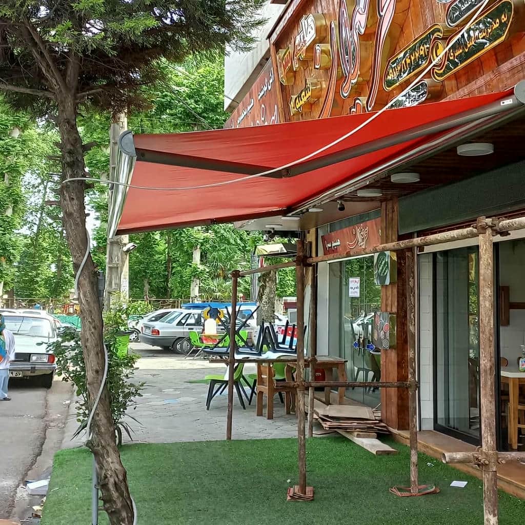 خرید سایبان برقی بازویی در همدان