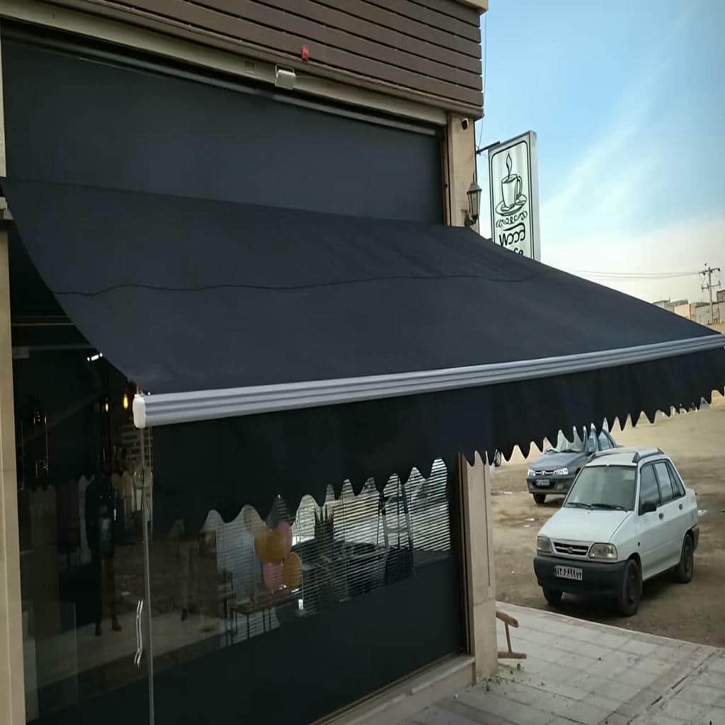 سایبان برقی در گنبدکاووس
