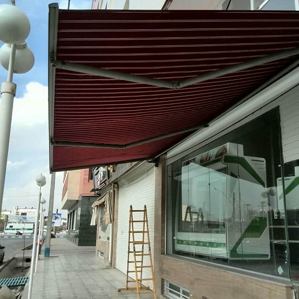 کارخانه سایبان برقی سازه مقاوم در بومهن