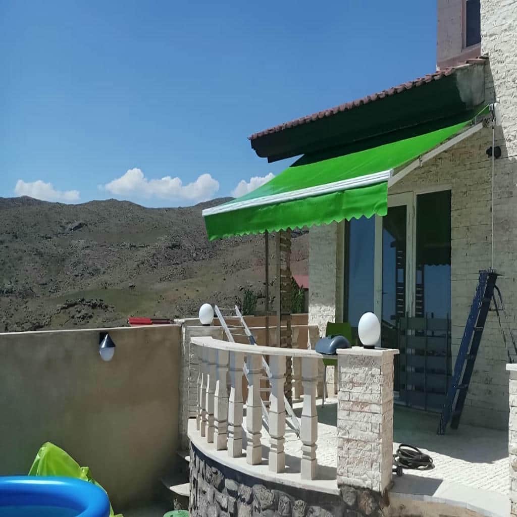 سایبان برقی در ایرانشهر