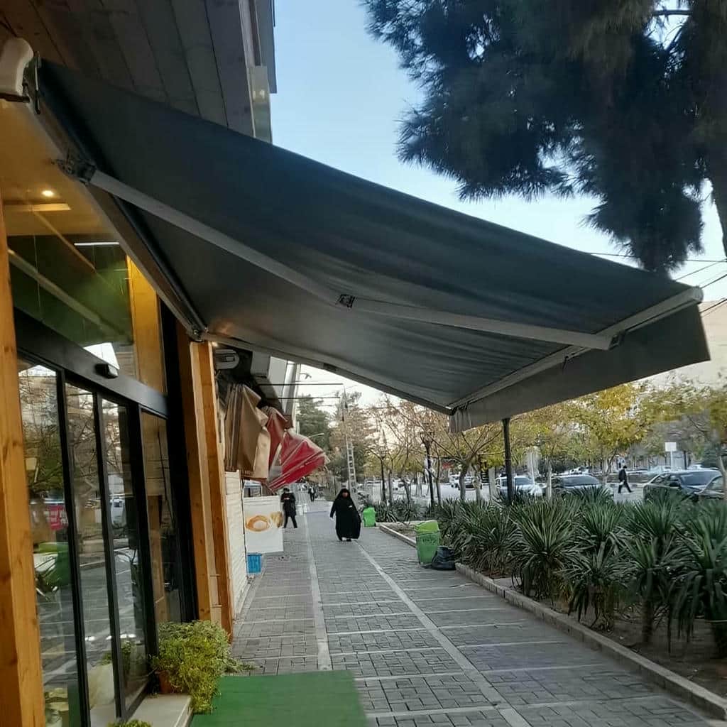 نصب سایبان برقی بالکن در بندر بوشهر