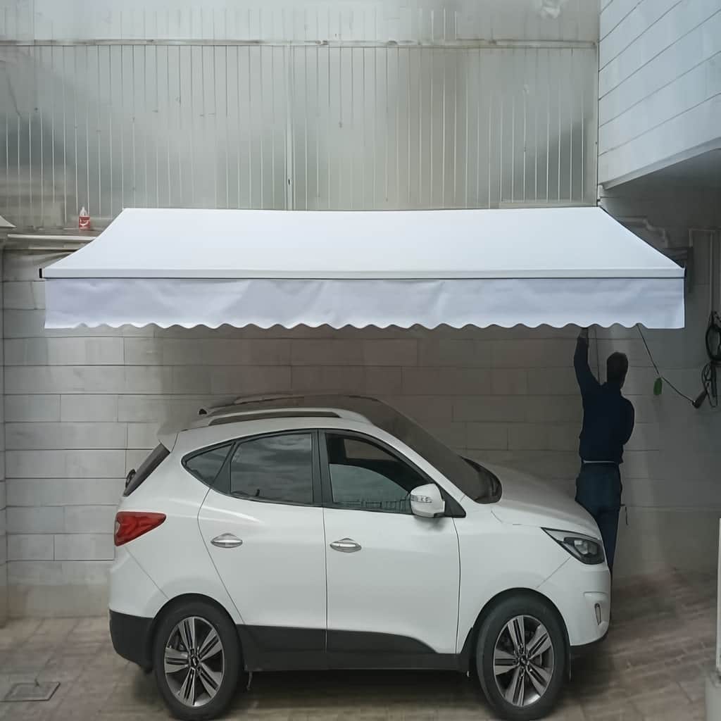 نصب سایبان برقی مغازه در شیراز