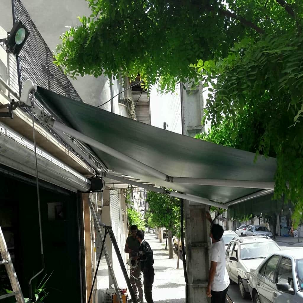 کارخانه سایبان برقی سازه مقاوم در چالوس