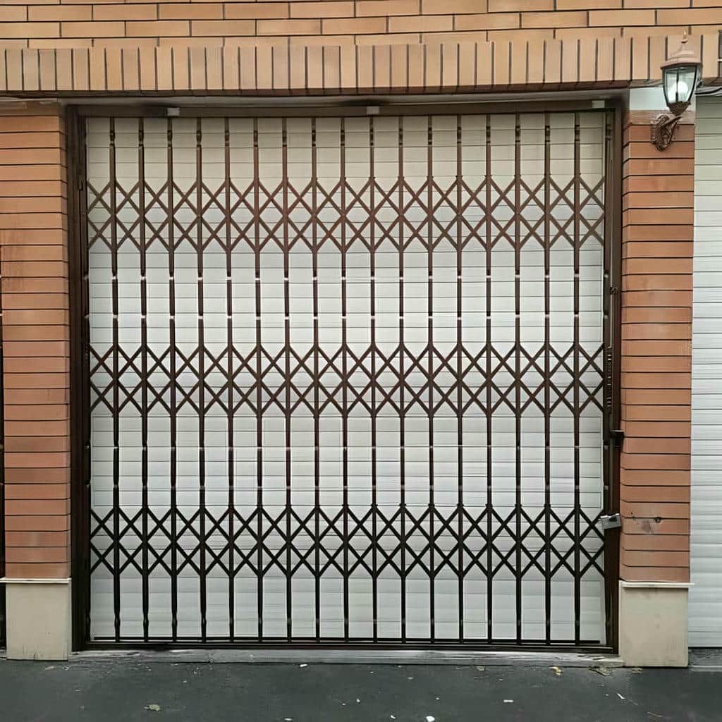 خرید درب آکاردئونی حفاظ آپارتمان پروفیل استاندارد در بندر لنگه
