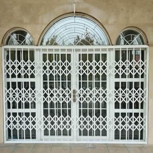 درب آکاردئونی حفاظ آپارتمان در فردیس کرج