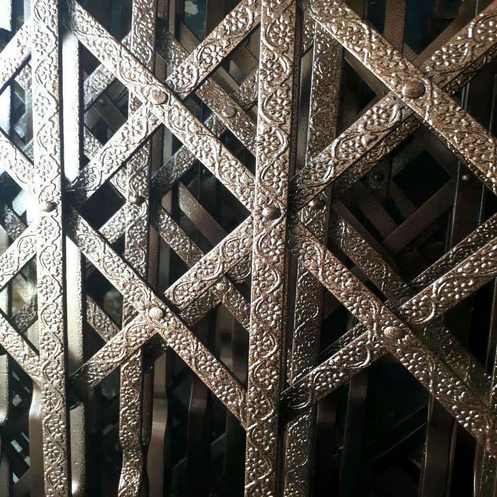 فروش درب آکاردئونی حفاظ آپارتمان تمام گل در بابل