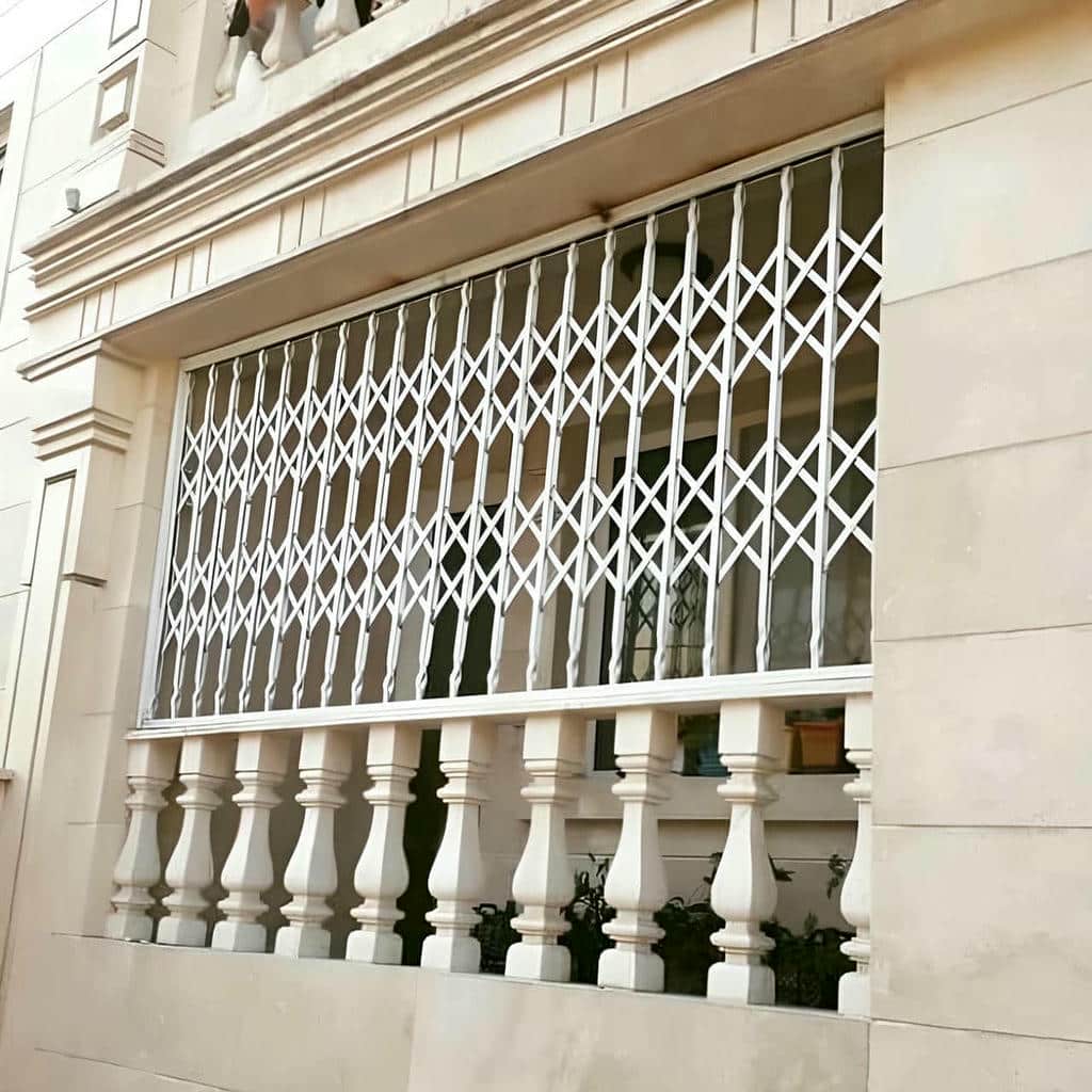 خرید درب آکاردئونی حفاظ آپارتمان دوگل در قائمشهر