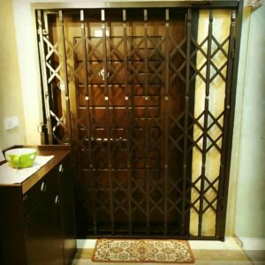 درب آکاردئونی حفاظ آپارتمان در آبسرد