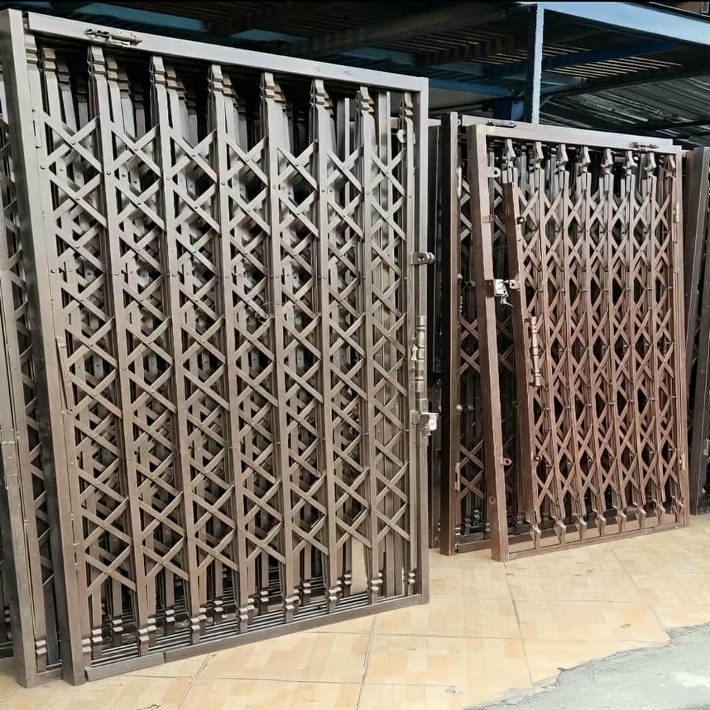 کارخانه درب آکاردئونی حفاظ آپارتمان در مهرشهر کرج