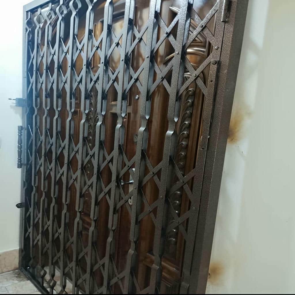 خرید درب آکاردئونی حفاظ آپارتمان دوگل در زاهدان