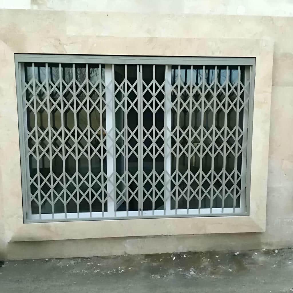 فروش درب آکاردئونی حفاظ آپارتمان تمام گل در کرمانشاه