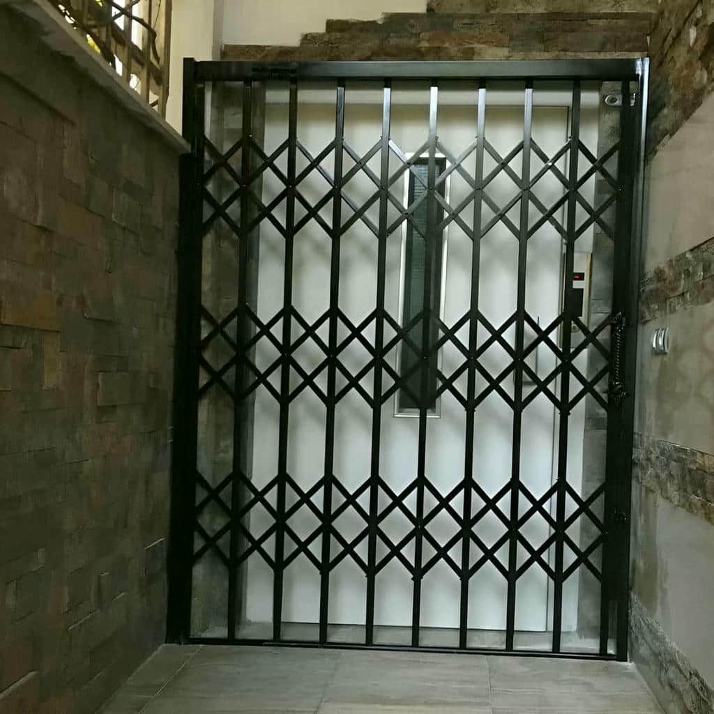 فروش درب آکاردئونی حفاظ آپارتمان تمام گل در ملارد