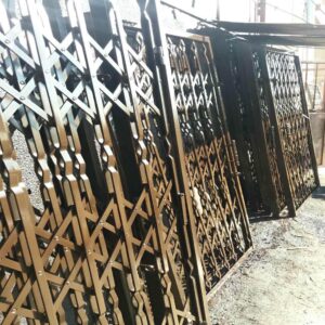 درب آکاردئونی حفاظ آپارتمان در مشهد