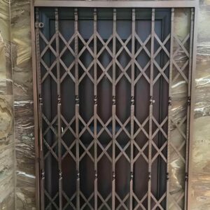 درب آکاردئونی حفاظ آپارتمان در استان گیلان