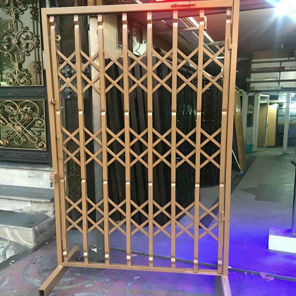 کارخانه درب آکاردئونی حفاظ آپارتمان قفل کتابی در اردبیل