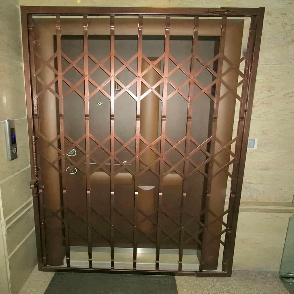قیمت درب آکاردئونی حفاظ آپارتمان تسمه تقویتی در محمودآباد
